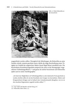 Bild der Seite - 342 - in Zeitwesen - Autobiographik österreichischer Künstlerinnen und Künstler im Spannungsfeld von Politik und Gesellschaft 1900–1945