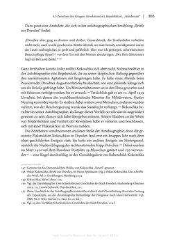 Image of the Page - 355 - in Zeitwesen - Autobiographik österreichischer Künstlerinnen und Künstler im Spannungsfeld von Politik und Gesellschaft 1900–1945