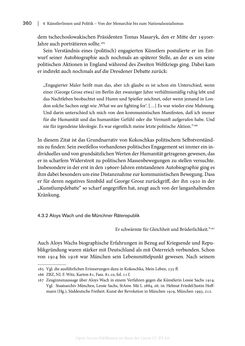 Image of the Page - 360 - in Zeitwesen - Autobiographik österreichischer Künstlerinnen und Künstler im Spannungsfeld von Politik und Gesellschaft 1900–1945