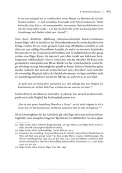 Bild der Seite - 415 - in Zeitwesen - Autobiographik österreichischer Künstlerinnen und Künstler im Spannungsfeld von Politik und Gesellschaft 1900–1945