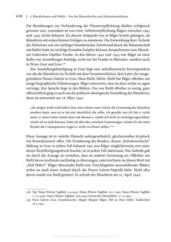 Image of the Page - 418 - in Zeitwesen - Autobiographik österreichischer Künstlerinnen und Künstler im Spannungsfeld von Politik und Gesellschaft 1900–1945