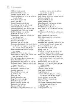 Bild der Seite - 464 - in Zeitwesen - Autobiographik österreichischer Künstlerinnen und Künstler im Spannungsfeld von Politik und Gesellschaft 1900–1945